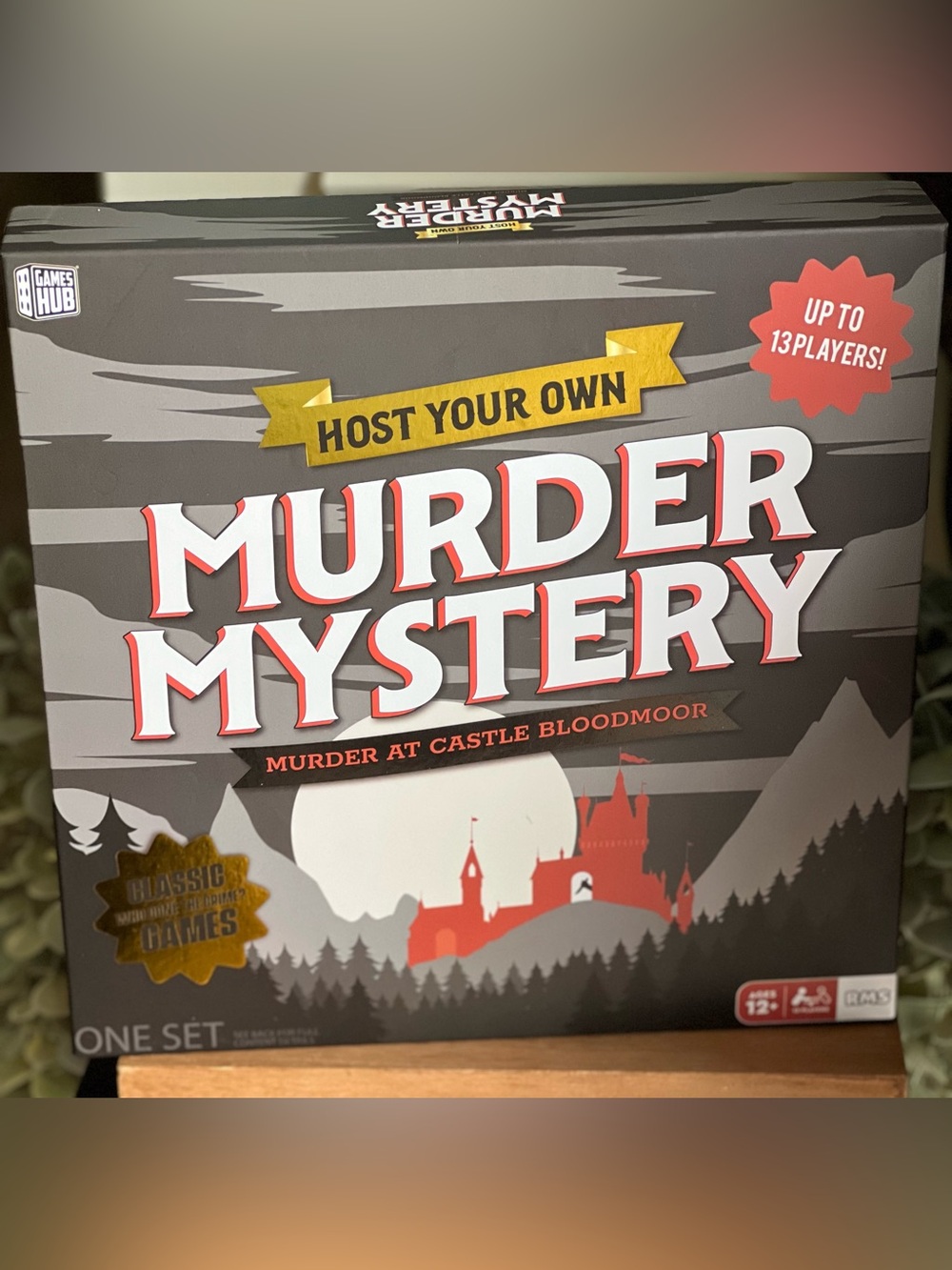 Host Your Own Murder Mystery Board Game - Murder at Castle Bloodmoor